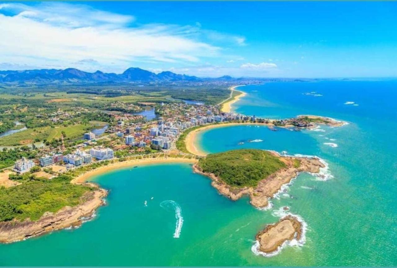 Beira Mar Enseada Azul Lindo Ap 2 Quartos Garagem Guarapari Bagian luar foto